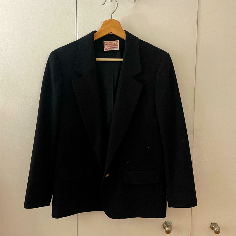 Vintage wool blazer
